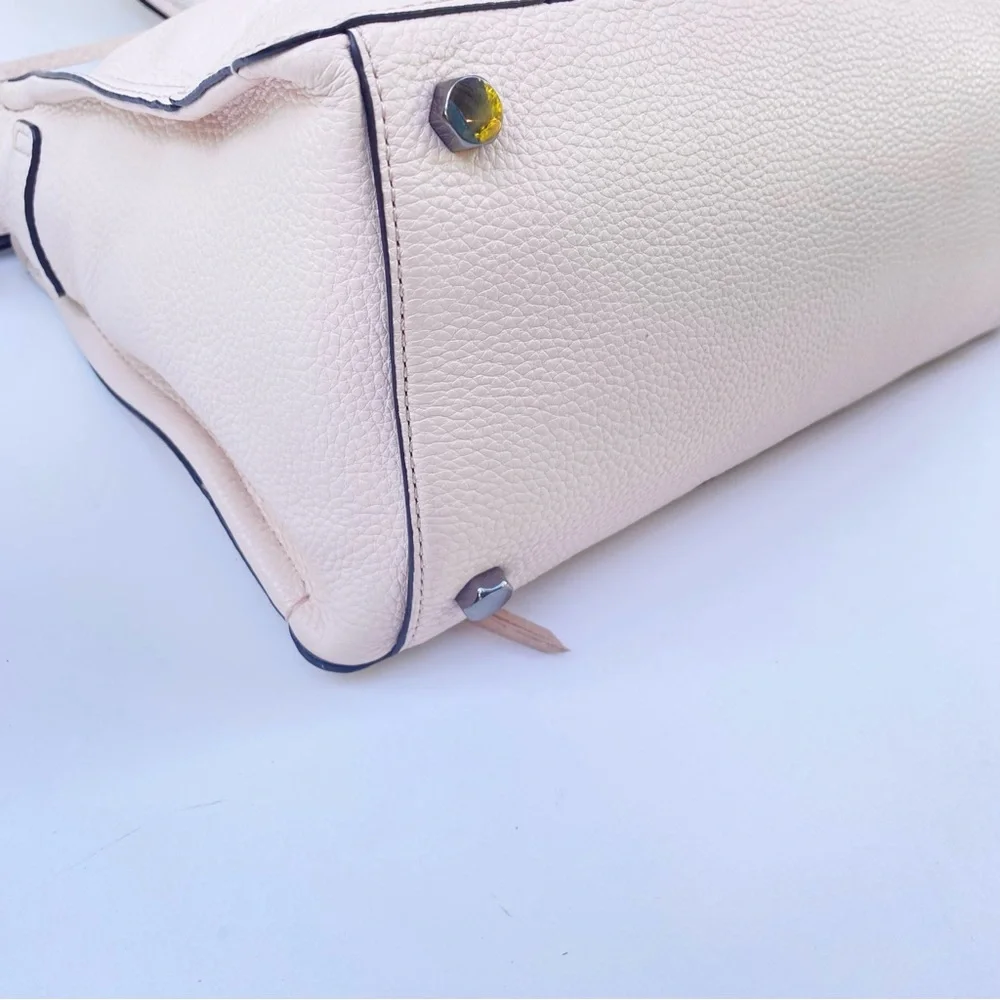 Rebecca Minkoff Pale Pink Leather Tote Bag